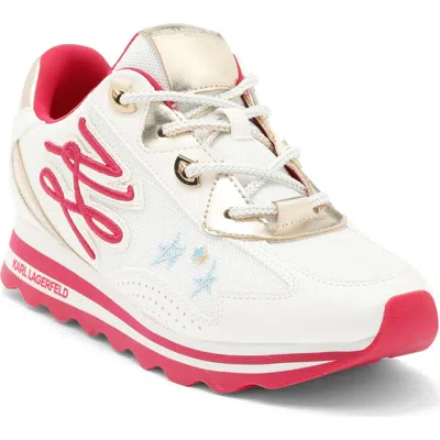 Karl Lagerfeld Paris Masrina Sneaker In White