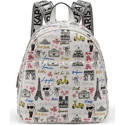 Karl Lagerfeld Paris Maybelle Backpack In Multi