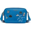 Karl Lagerfeld Paris Maybelle Crossbody In Pathalo Blue