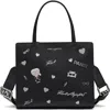 Karl Lagerfeld Paris Maybelle Satchel In Black