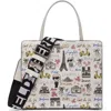 Karl Lagerfeld Paris Maybelle Satchel In Multi