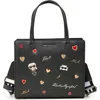 Karl Lagerfeld Maybelle Satchel In Multi/black