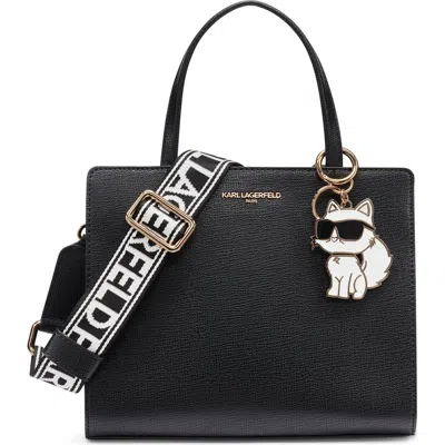 Karl Lagerfeld Paris Maybelle Satchel With Choupette Hang Off In Multi