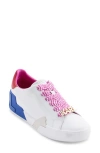Karl Lagerfeld Paris Melora Sneaker In Bright White/ Red