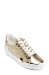Karl Lagerfeld Paris Melora Sneaker In Gold