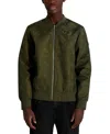 Karl Lagerfeld Camo Bomber Jacket In Multi
