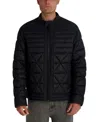 Karl Lagerfeld Lightweight Packable Jacket In Black