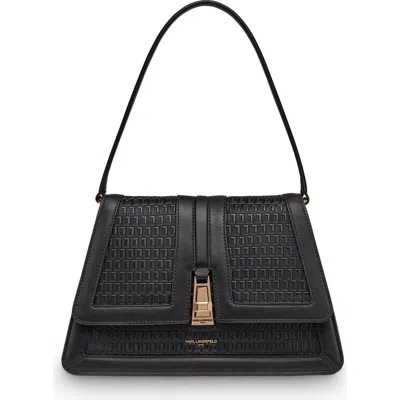 Karl Lagerfeld Paris Mercerie Shoulder In Black