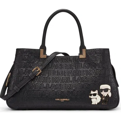 Karl Lagerfeld Paris Meribel Satchel In Multi