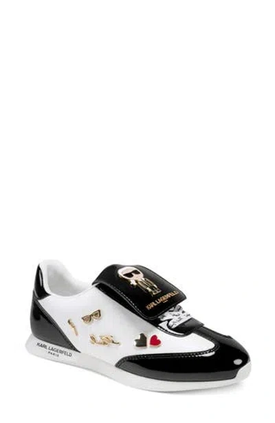 Karl Lagerfeld Paris Minia Pins Sneaker In Multi