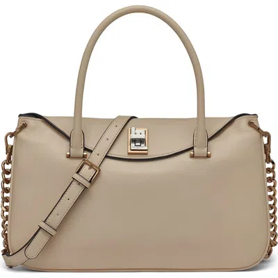 Karl Lagerfeld Paris Nadine Satchel In Brie