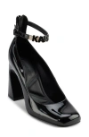 Karl Lagerfeld Paris Pavla Ankle Strap Pump In Black