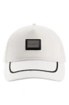 Karl Lagerfeld Paris Plaque Patch Mesh Baseball Cap