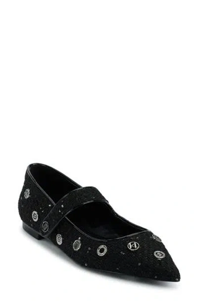 KARL LAGERFELD KARL LAGERFELD PARIS POINTED TOE SLINGBACK PUMP