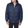 Karl Lagerfeld Paris Puffer Jacket In Blue