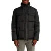 Karl Lagerfeld Paris Quilted Puffer Jacket In Black
