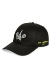 Karl Lagerfeld Paris Racquet Baseball Cap