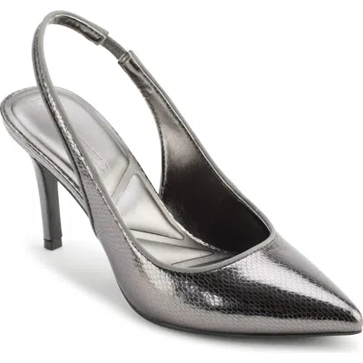 KARL LAGERFELD KARL LAGERFELD PARIS ROSALYN SLINGBACK POINTED TOE PUMP