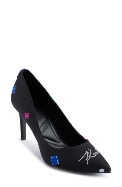 KARL LAGERFELD KARL LAGERFELD PARIS ROYALE POINTED TOE PUMP