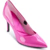 Karl Lagerfeld Royale Pointed Toe Pump In Fuchsia