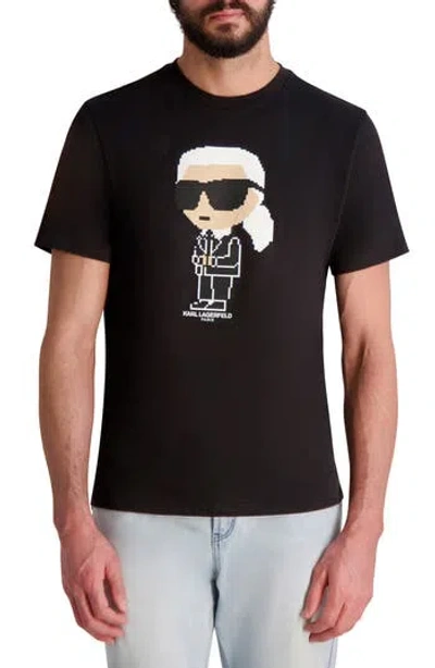Karl Lagerfeld Paris Rubberized Karl Graphic T-shirt