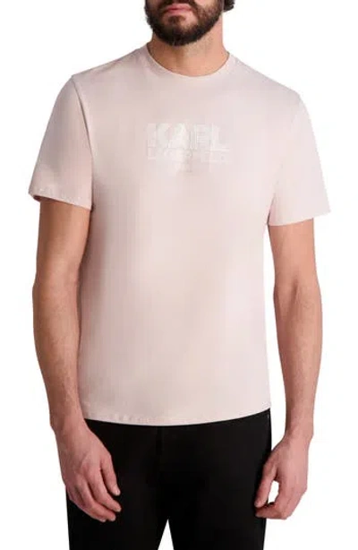 Karl Lagerfeld Paris Rubberized Karl Graphic T-shirt