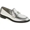 Karl Lagerfeld Paris Rylin Loafer In Silver