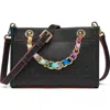 Karl Lagerfeld Paris Savoie Crossbody In Black Multi