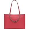 Karl Lagerfeld Paris Savoie Tote In French Rose