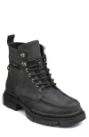 Karl Lagerfeld Paris Sawtooth Sole Boot In Black