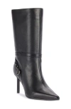 Karl Lagerfeld Paris Sharina Wedge Sneaker In Black