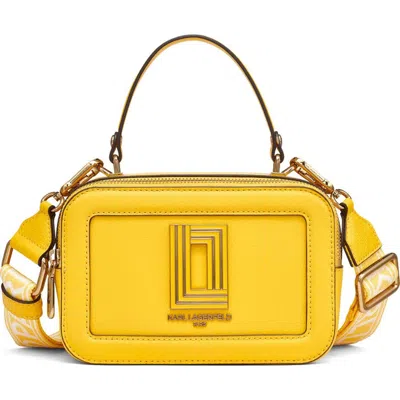 Karl Lagerfeld Paris Simone Crossbody In Sunflower