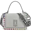 Karl Lagerfeld Paris Simone Crossbody In Winter White Multi