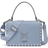 Karl Lagerfeld Paris Simone Crossbody With Pearls In Blue