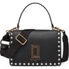 Karl Lagerfeld Paris Simone Crossbody With Pearls In Black