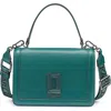 Karl Lagerfeld Paris Simone Flap Crossbody In Veridiian Green