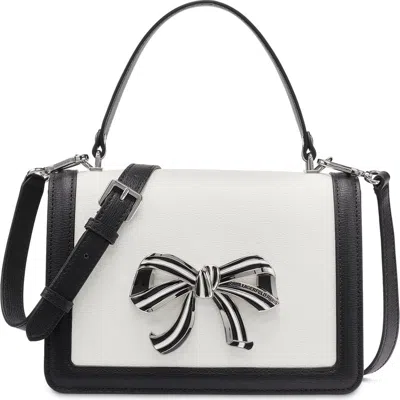 Karl Lagerfeld Paris Simone Satchel In White
