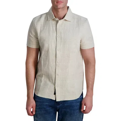 KARL LAGERFELD KARL LAGERFELD PARIS SNAP BUTTON SHORT SLEEVE SHIRT