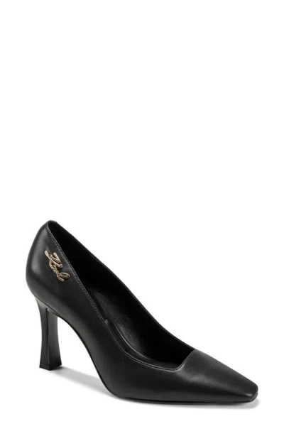 Karl Lagerfeld Paris Stella Pump In Black