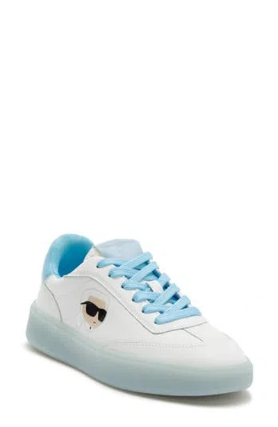 Karl Lagerfeld Paris Sumava Sneaker In Blue