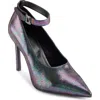 Karl Lagerfeld Paris Sury Ankle Strap Pump In Black