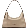 Karl Lagerfeld Paris Valerie Hobo In Brown