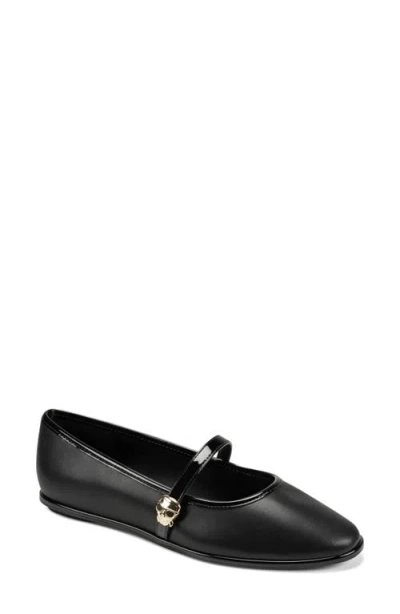 Karl Lagerfeld Paris Vivendel Mary Jane Flat In Black