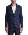 KARL LAGERFELD PARIS WHITE LABEL LIGHTWEIGHT COTTON BLAZER