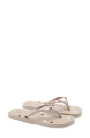 Karl Lagerfeld Paris Zaid Flip Flop Sandal In Multi