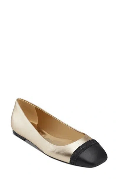 KARL LAGERFELD KARL LAGERFELD PARIS ZAYNE CAP TOE FLAT