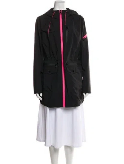 Pre-owned Karl Lagerfeld Parka In Gray