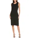 Karl Lagerfeld Patch Button Midi Dress