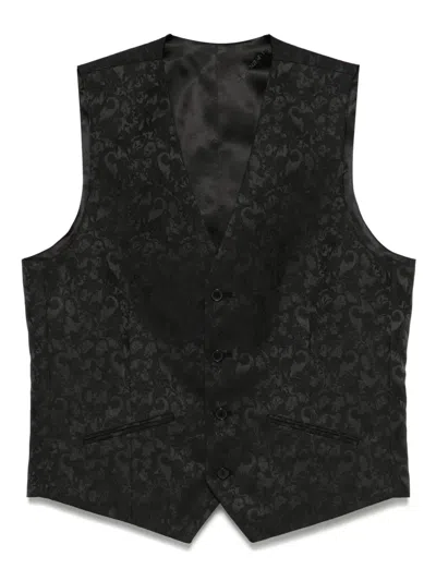 Karl Lagerfeld Patterned-jacquard Waistcoat