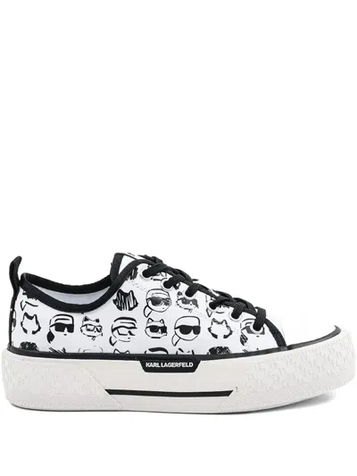 Karl Lagerfeld Patterned Sneakers